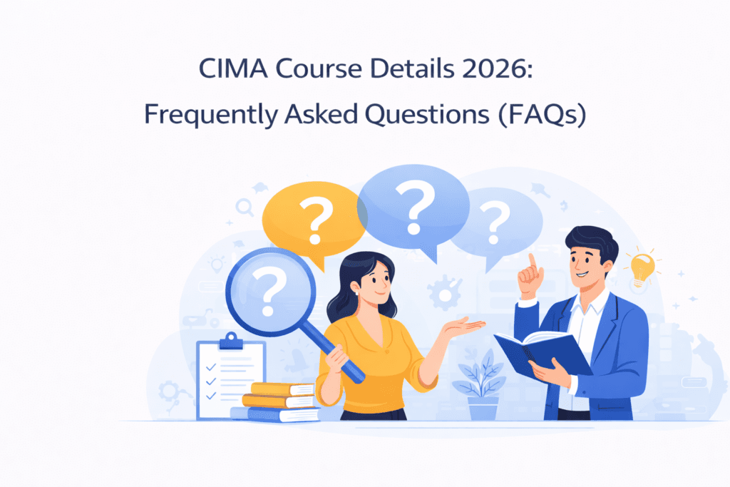 CIMA Course Details: CIMA Course Details 2026