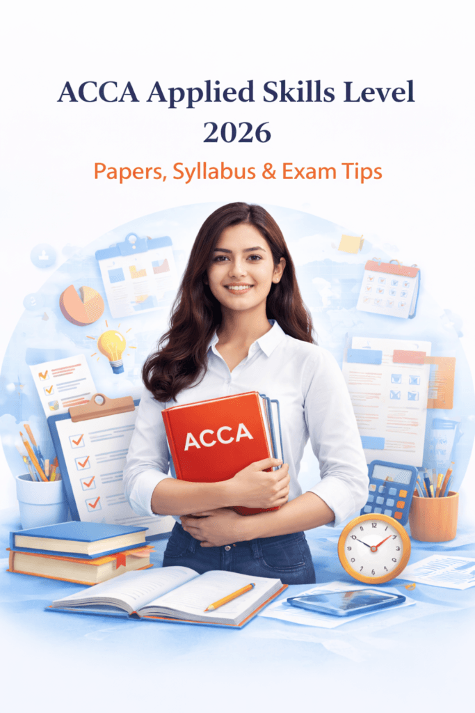 ACCA Course : 2. ACCA Applied Skills Level 2026: Papers, Syllabus & Exam Tips