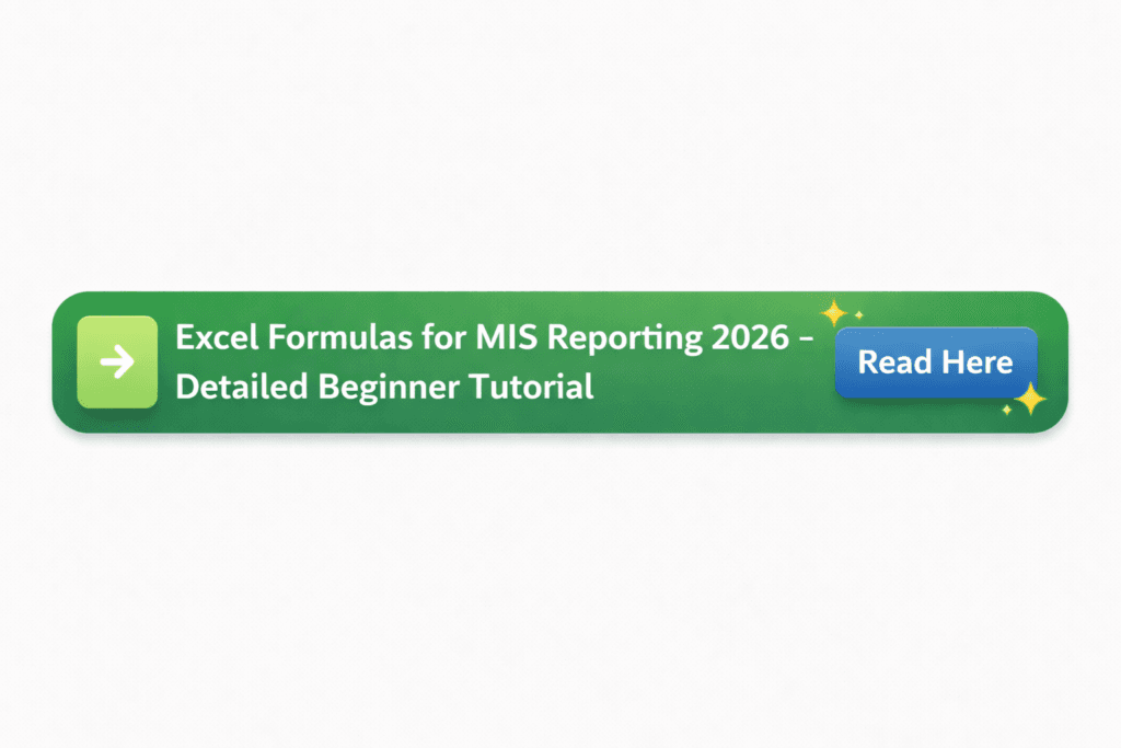 Excel Formulas formis Reporting 2026
