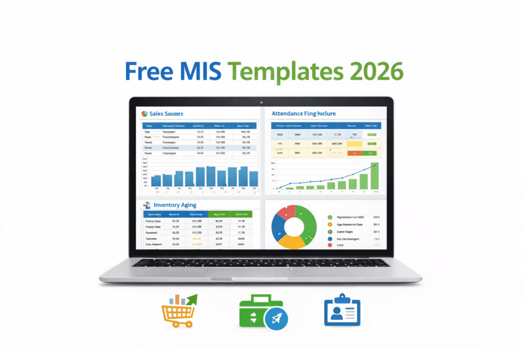 Free MIS Excel Templates for Beginners 7 Best Free MIS Excel Templates for Beginners You Should Use in 2026