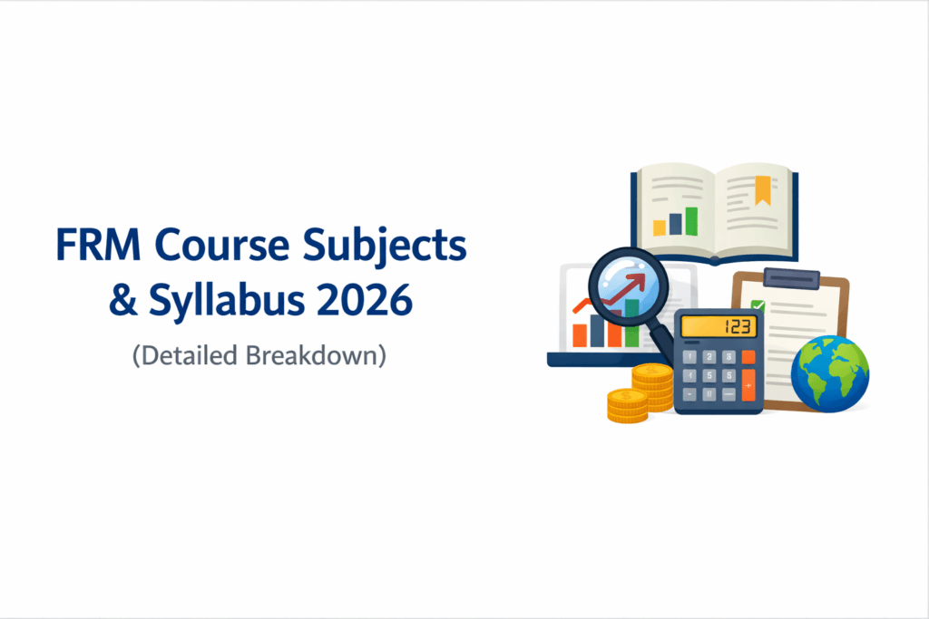FRM course subjects and syllabus overview