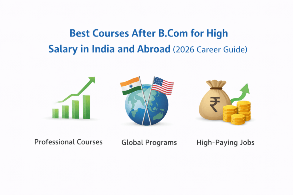 Career options after B.Com highlighted