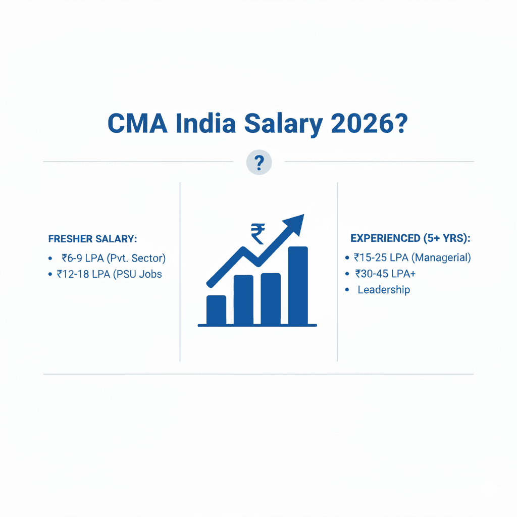 CMA India salary projections for 2026